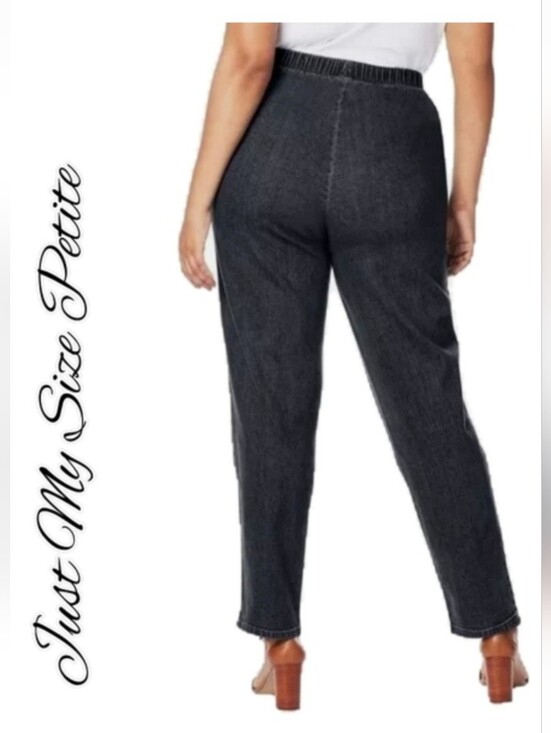 Just My Size Denim - (22W/24W) Plus Petite Pull-On Jeans